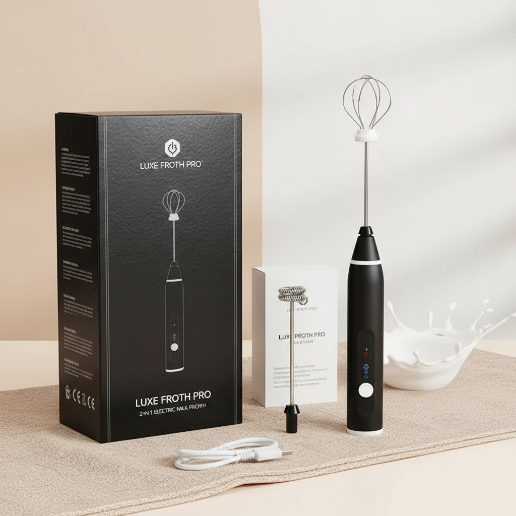 Multi-Function Handheld Frother